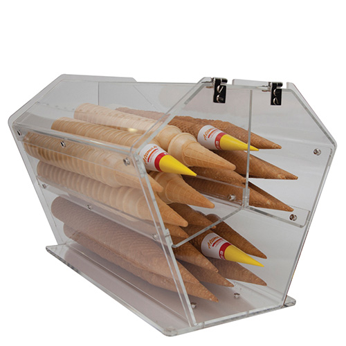 Cone Bench Dispenser x 3 Compartment Type