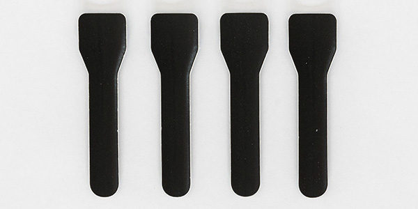 Gelato Paper Spoons - Black