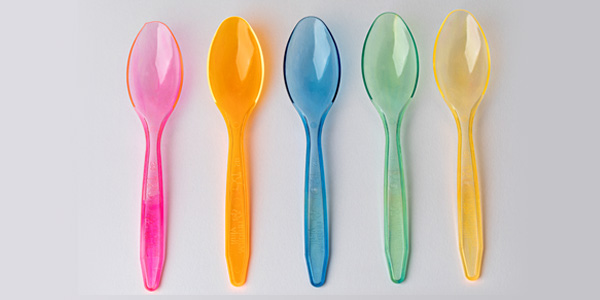Rainbow Spoons Long Mixed Colours